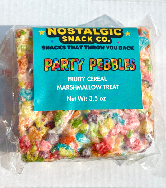 Party Pebbles Cereal Treat